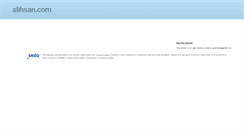 Desktop Screenshot of alihsan.com